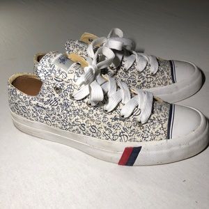 Pro Keds X Stussy Royal White / Blue Sz 12